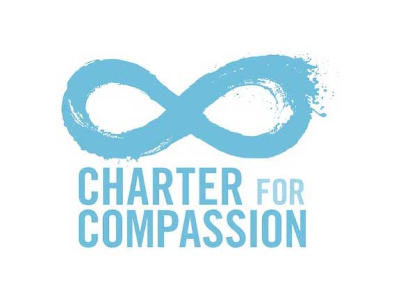 Charter for Compassion logo.