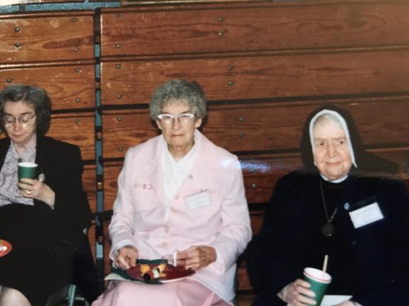 From left to right: Sr.Carmella Stapleton, Sr. M. Josepha and Sr. M Basil 