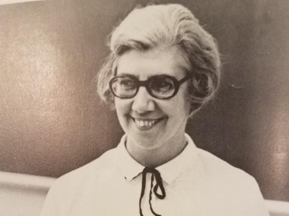 Annette in her early teaching days