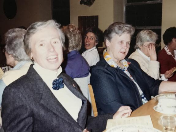 Sr. Alice Feeley (left) and Sr. Barbara (right)