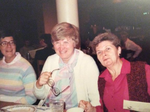 From left to right: Srs. Arlene, Dorothy and Catherine
