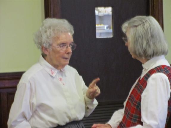 Kathleen with Mary Christine