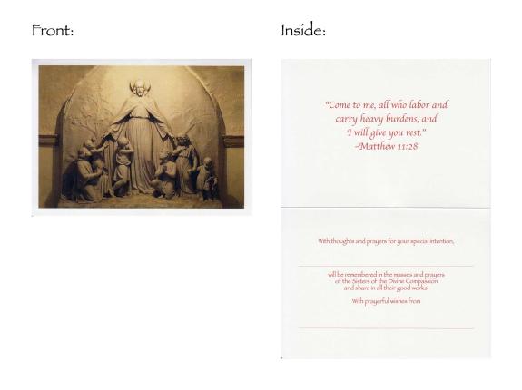Special Intention Card